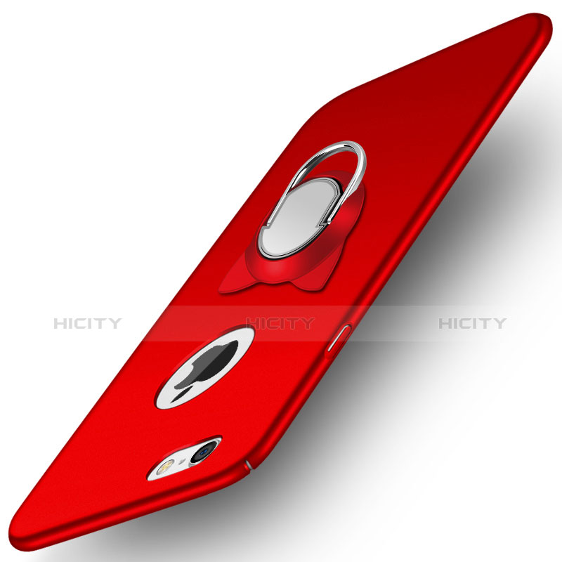 Custodia Plastica Rigida Opaca P01 per Apple iPhone 6 Plus Rosso