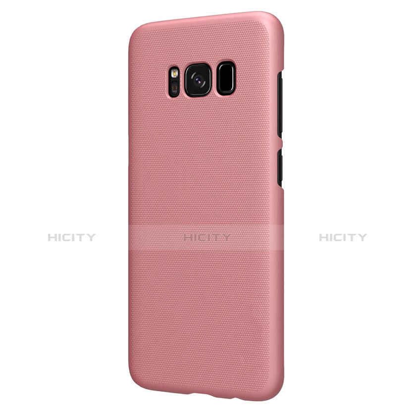 Custodia Plastica Rigida Opaca P01 per Samsung Galaxy S8 Oro Rosa