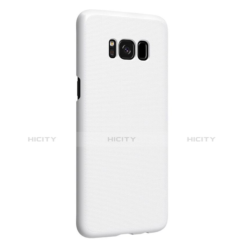 Custodia Plastica Rigida Opaca P01 per Samsung Galaxy S8 Plus Bianco