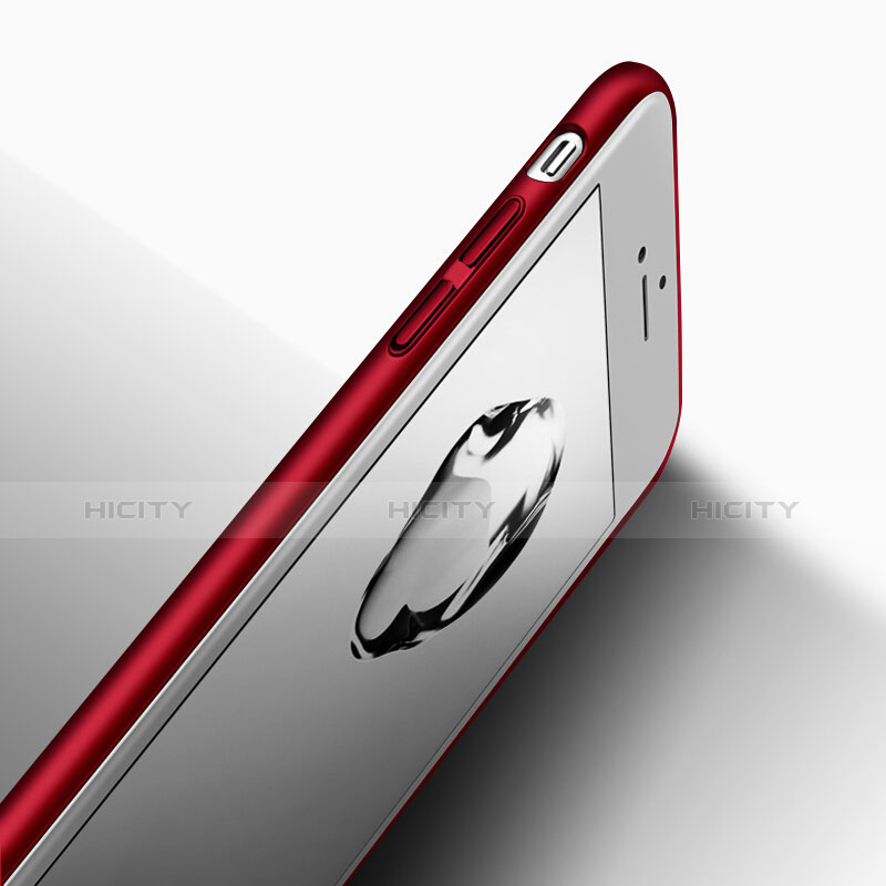 Custodia Plastica Rigida Opaca P05 per Apple iPhone 6 Plus Rosso