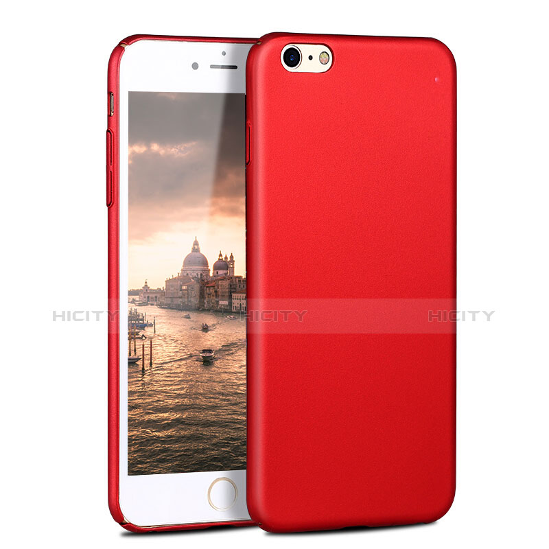 Custodia Plastica Rigida Opaca P06 per Apple iPhone 6S Plus Rosso