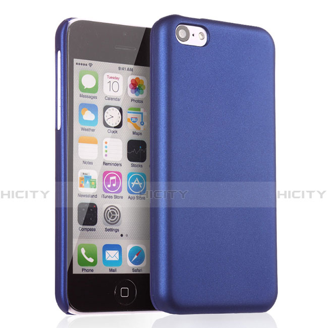 Custodia Plastica Rigida Opaca per Apple iPhone 5C Blu