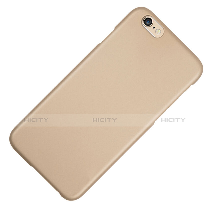 Custodia Plastica Rigida Opaca per Apple iPhone 6S Plus Oro