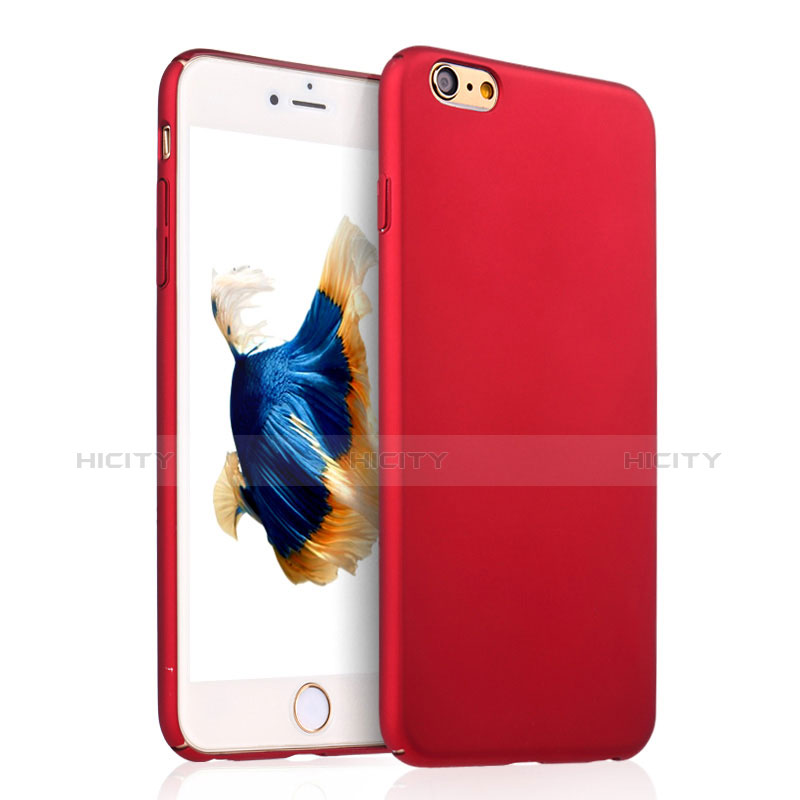 Custodia Plastica Rigida Opaca per Apple iPhone 6S Plus Rosso