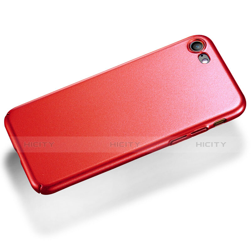 Custodia Plastica Rigida Opaca per Apple iPhone 7 Rosso