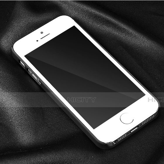 Custodia Plastica Rigida Opaca per Apple iPhone SE Nero