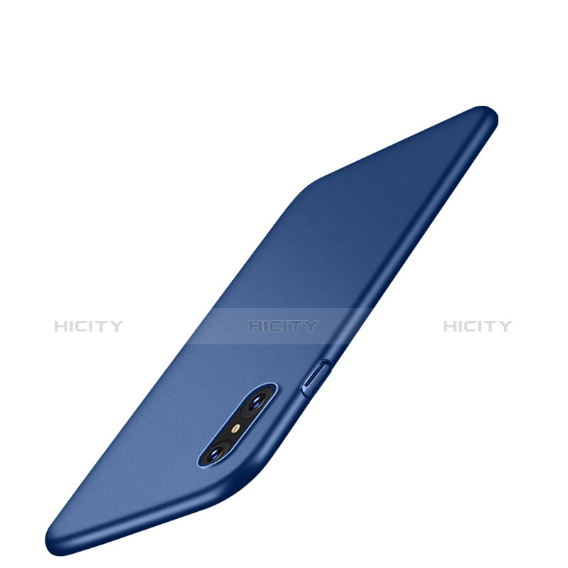 Custodia Plastica Rigida Opaca per Apple iPhone Xs Max Blu