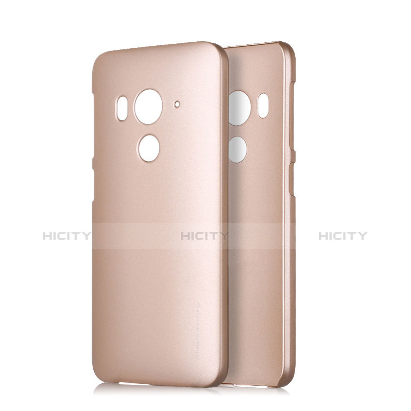 Custodia Plastica Rigida Opaca per HTC Butterfly 3 Oro