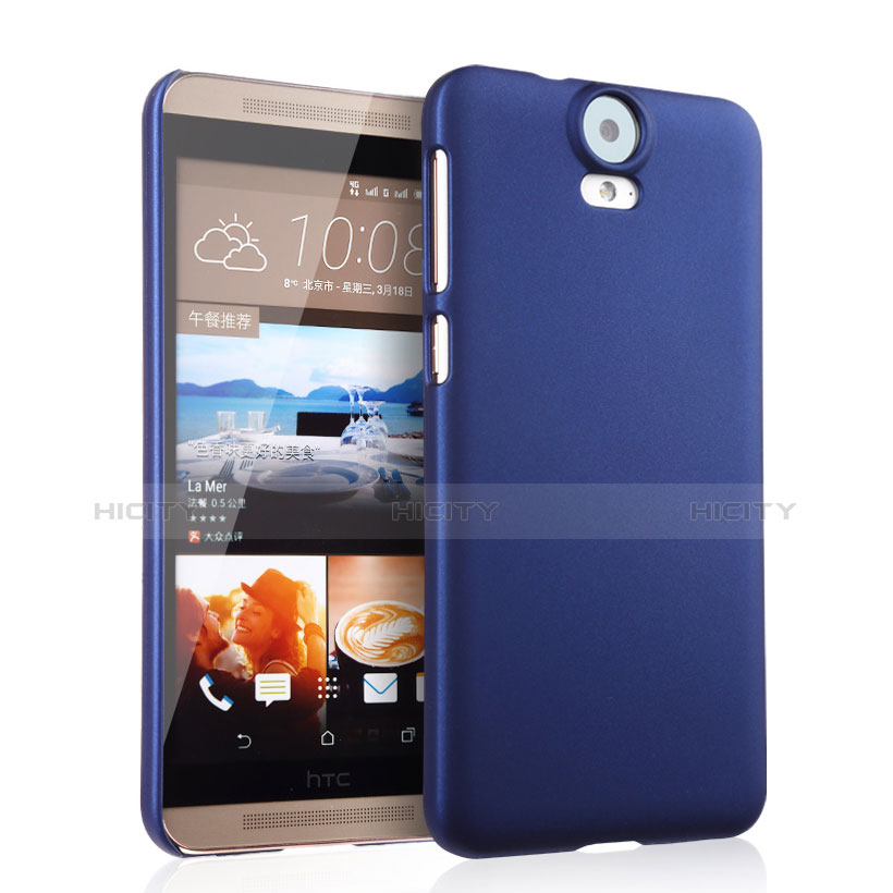 Custodia Plastica Rigida Opaca per HTC One E9 Plus Blu