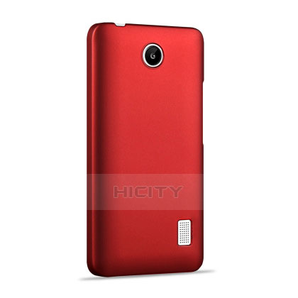 Custodia Plastica Rigida Opaca per Huawei Ascend Y635 Dual SIM Rosso