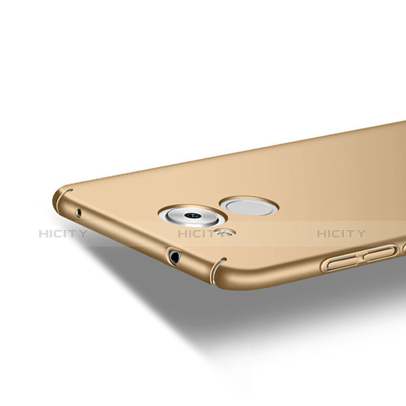 Custodia Plastica Rigida Opaca per Huawei Enjoy 6S Oro