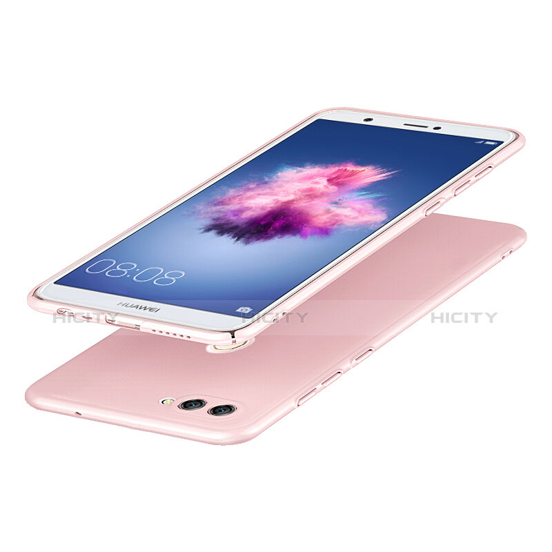 Custodia Plastica Rigida Opaca per Huawei Enjoy 7S Rosa