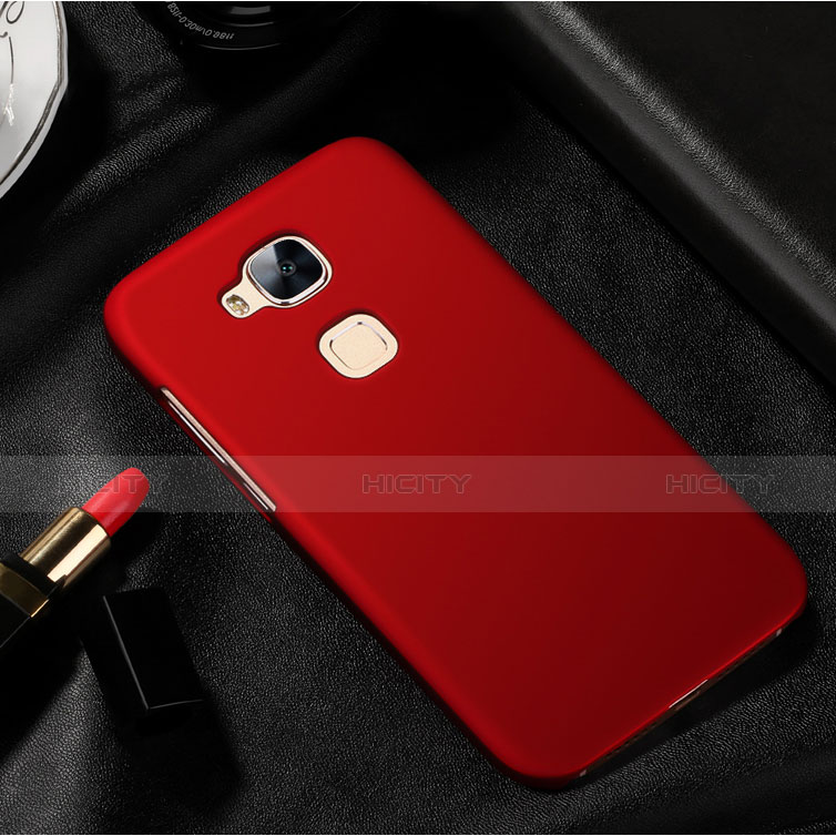 Custodia Plastica Rigida Opaca per Huawei G7 Plus Rosso