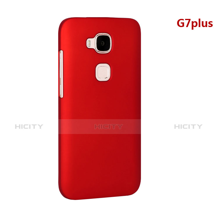 Custodia Plastica Rigida Opaca per Huawei G8 Rosso