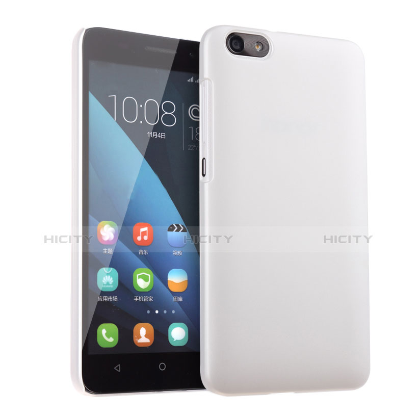 Custodia Plastica Rigida Opaca per Huawei Honor 4X Bianco