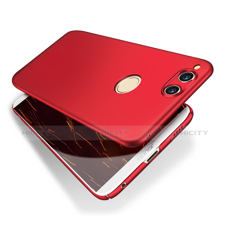 Custodia Plastica Rigida Opaca per Huawei Honor 7X Rosso