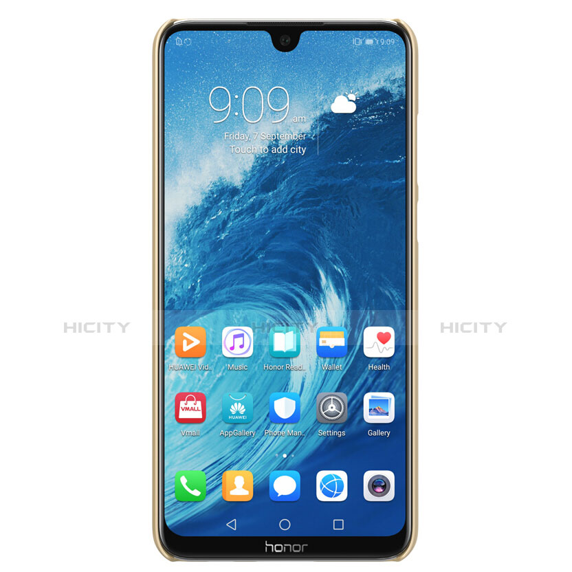 Custodia Plastica Rigida Opaca per Huawei Honor 8X Max Oro