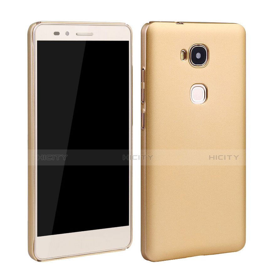 Custodia Plastica Rigida Opaca per Huawei Honor Play 5X Oro