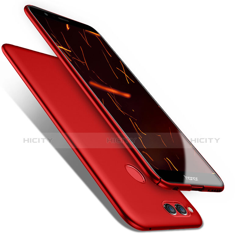 Custodia Plastica Rigida Opaca per Huawei Honor Play 7X Rosso