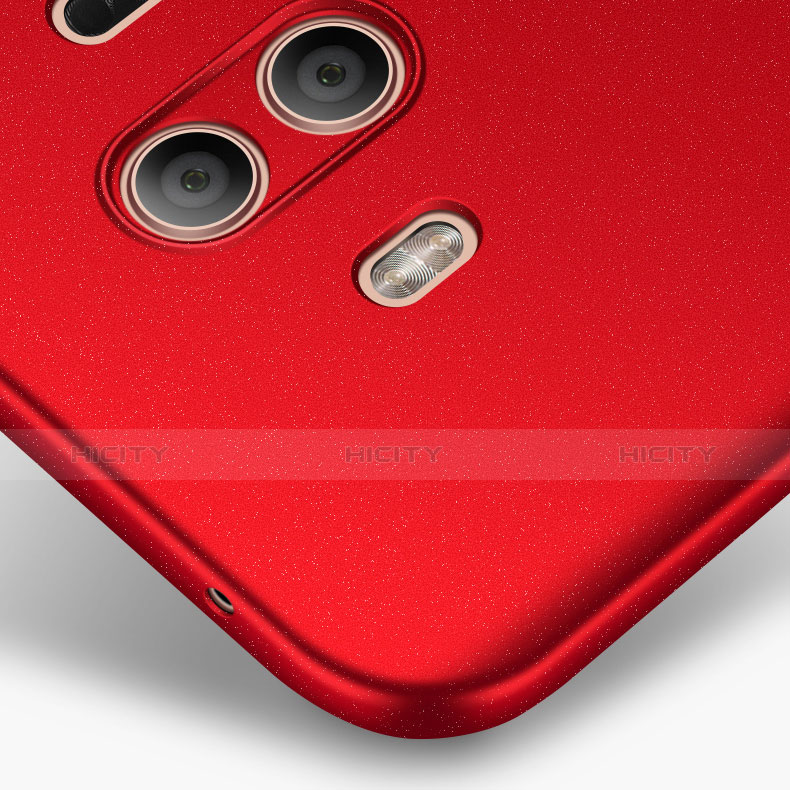 Custodia Plastica Rigida Opaca per Huawei Mate 10 Rosso