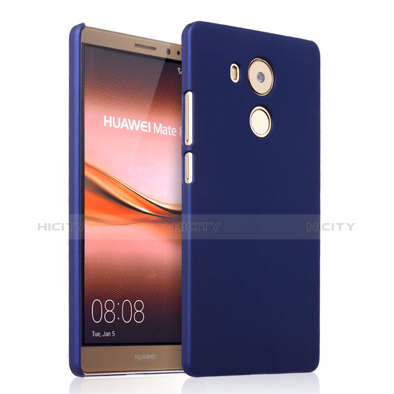 Custodia Plastica Rigida Opaca per Huawei Mate 8 Blu
