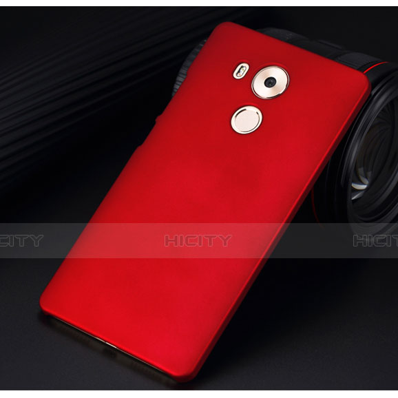 Custodia Plastica Rigida Opaca per Huawei Mate 8 Rosso