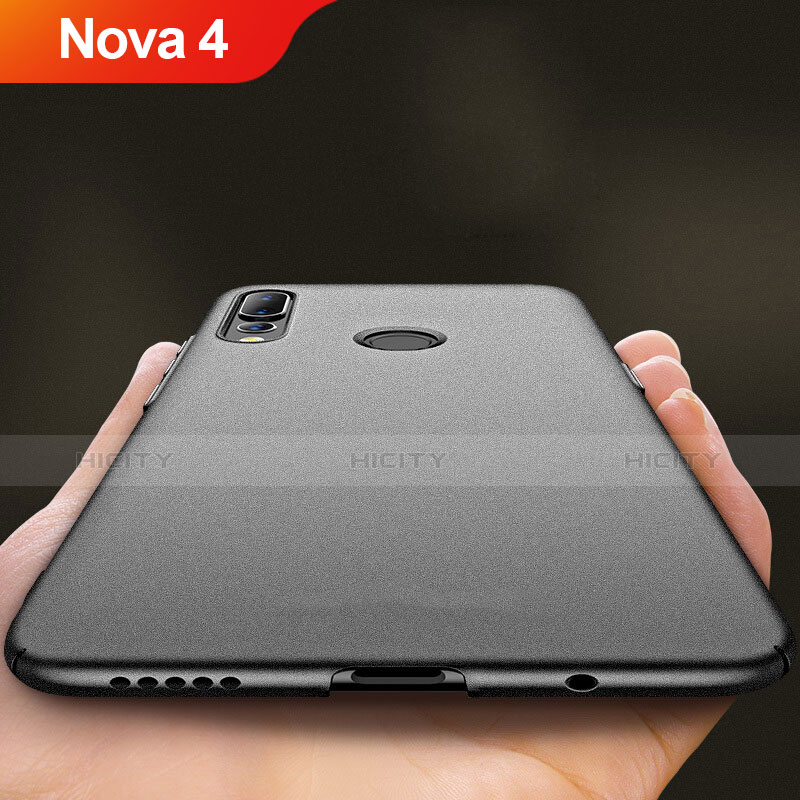 Custodia Plastica Rigida Opaca per Huawei Nova 4 Nero