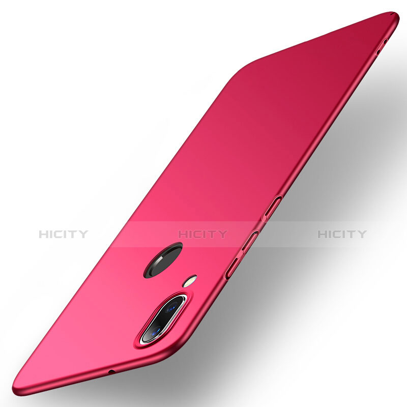 Custodia Plastica Rigida Opaca per Huawei P20 Lite Rosso