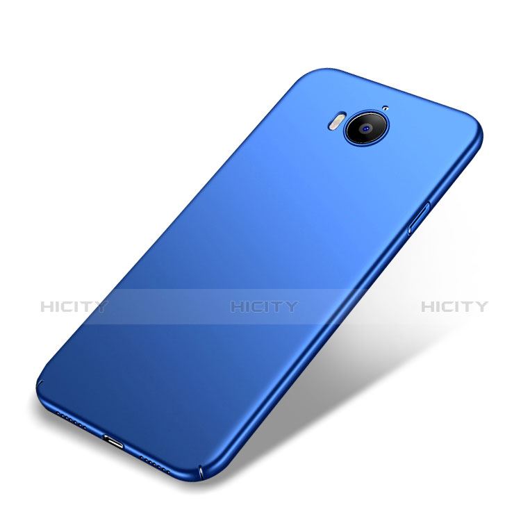 Custodia Plastica Rigida Opaca per Huawei Y5 III Y5 3 Blu