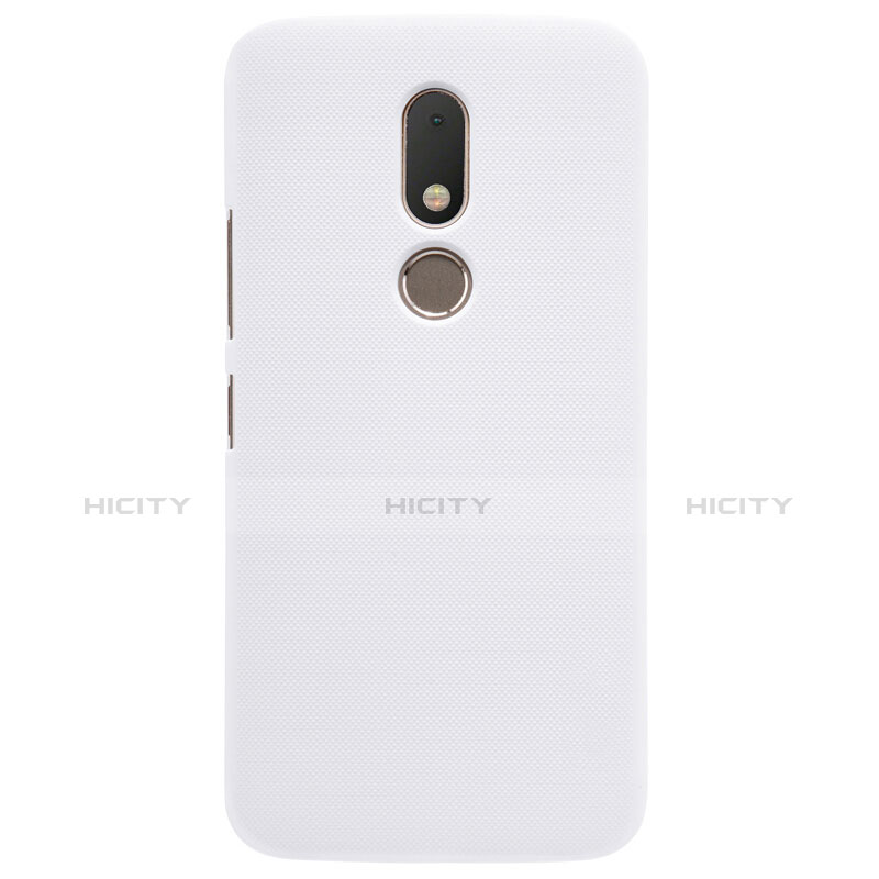 Custodia Plastica Rigida Opaca per Motorola Moto M XT1662 Bianco