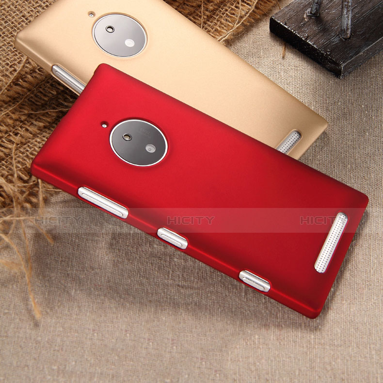 Custodia Plastica Rigida Opaca per Nokia Lumia 830 Rosso