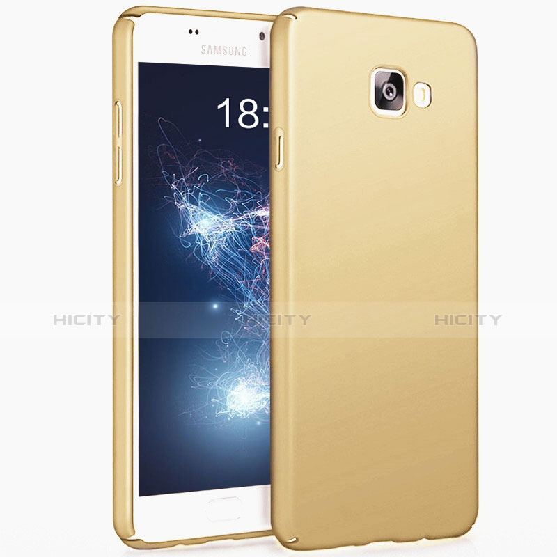 Custodia Plastica Rigida Opaca per Samsung Galaxy A5 (2017) SM-A520F Oro