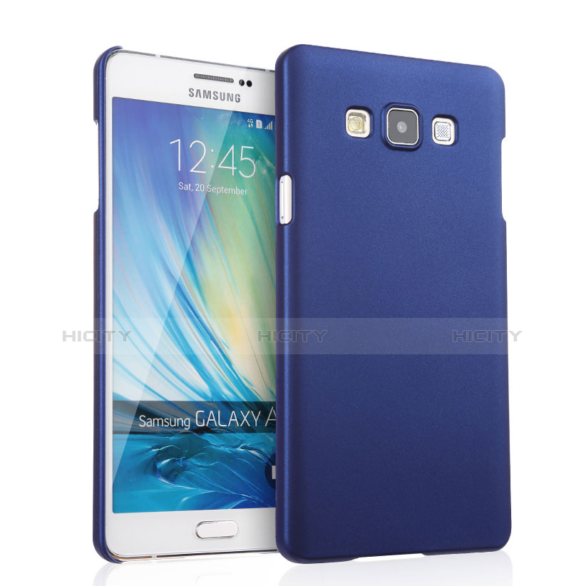 Custodia Plastica Rigida Opaca per Samsung Galaxy A7 SM-A700 Blu