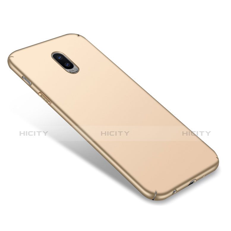 Custodia Plastica Rigida Opaca per Samsung Galaxy C7 (2017) Oro