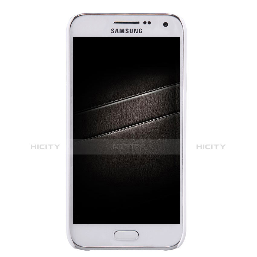 Custodia Plastica Rigida Opaca per Samsung Galaxy E5 SM-E500F E500H Bianco