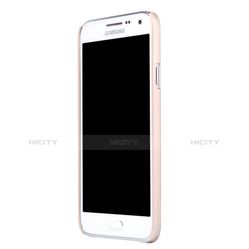 Custodia Plastica Rigida Opaca per Samsung Galaxy E5 SM-E500F E500H Oro