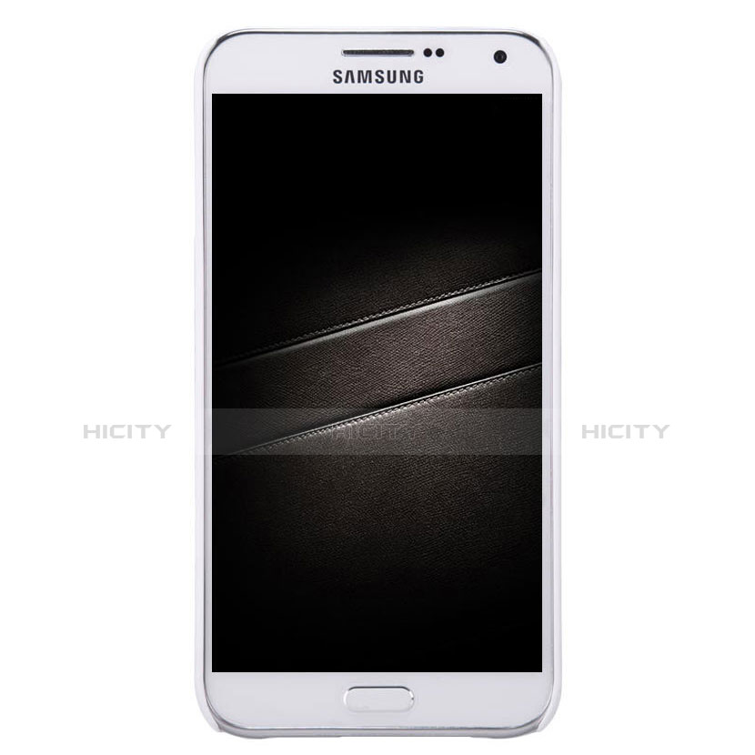Custodia Plastica Rigida Opaca per Samsung Galaxy E7 SM-E700 E7000 Bianco