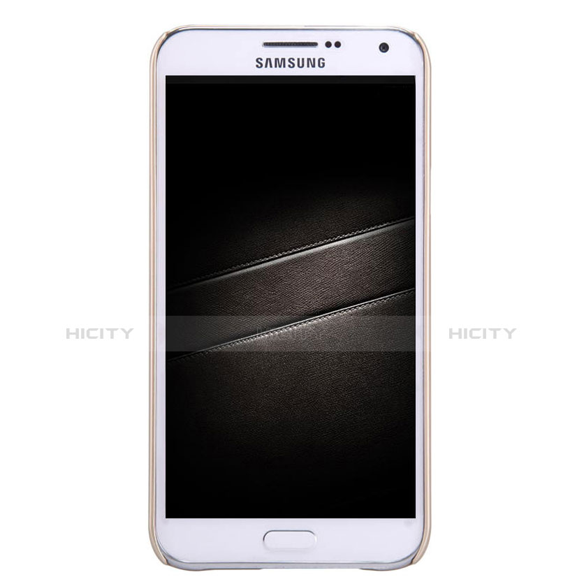 Custodia Plastica Rigida Opaca per Samsung Galaxy E7 SM-E700 E7000 Oro