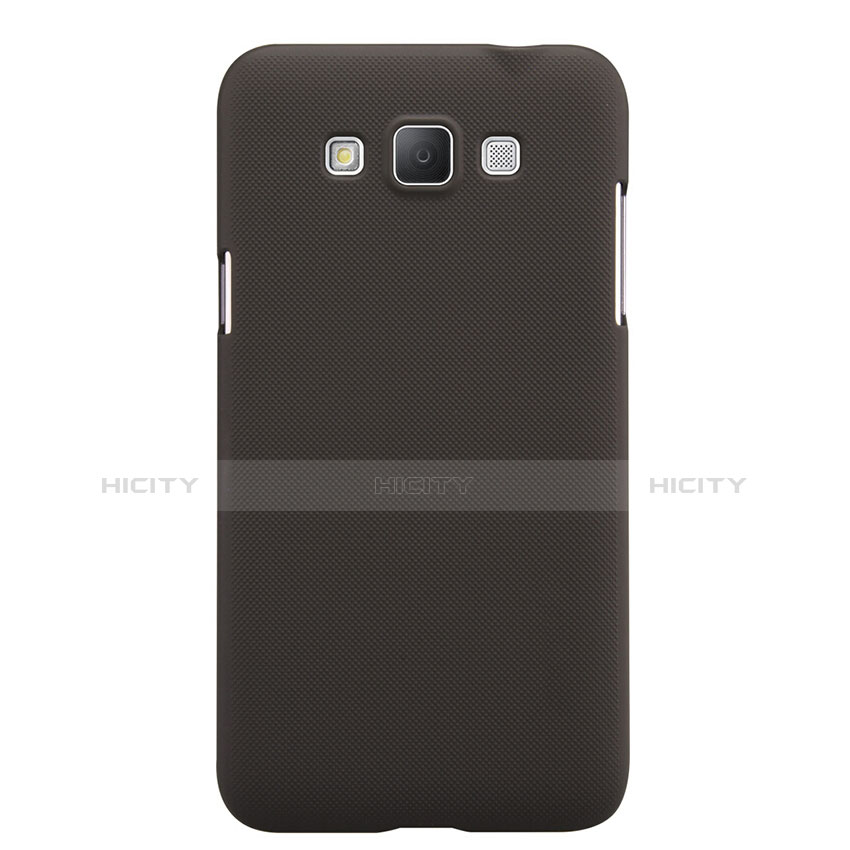 Custodia Plastica Rigida Opaca per Samsung Galaxy Grand Max SM-G720 Marrone