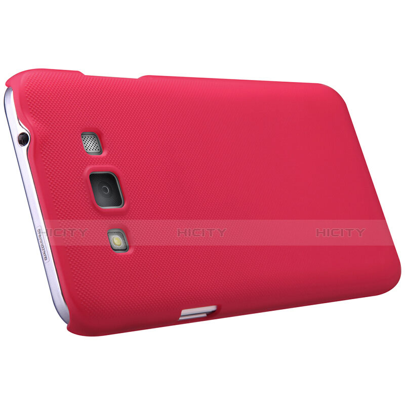 Custodia Plastica Rigida Opaca per Samsung Galaxy Grand Max SM-G720 Rosso