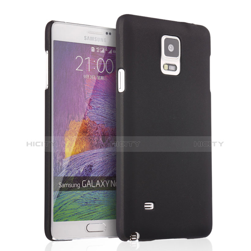 Custodia Plastica Rigida Opaca per Samsung Galaxy Note 4 SM-N910F Nero