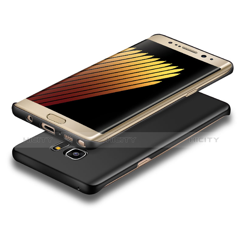 Custodia Plastica Rigida Opaca per Samsung Galaxy Note 7 Nero