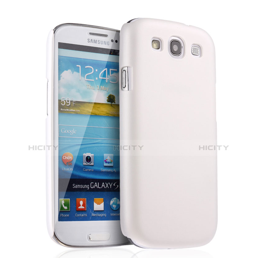 Custodia Plastica Rigida Opaca per Samsung Galaxy S3 4G i9305 Bianco