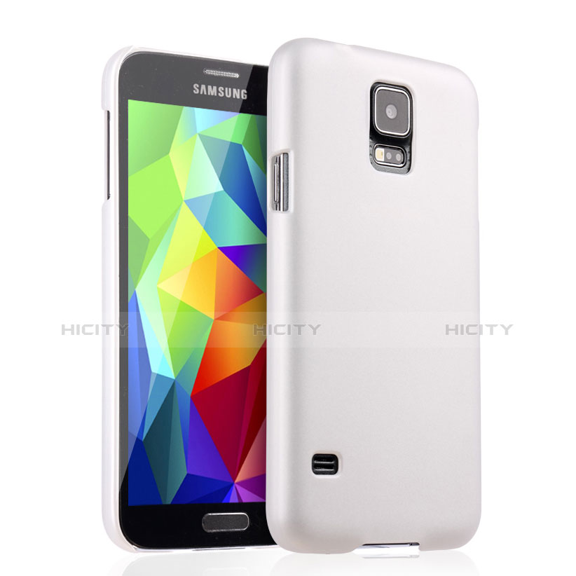 Custodia Plastica Rigida Opaca per Samsung Galaxy S5 Duos Plus Bianco