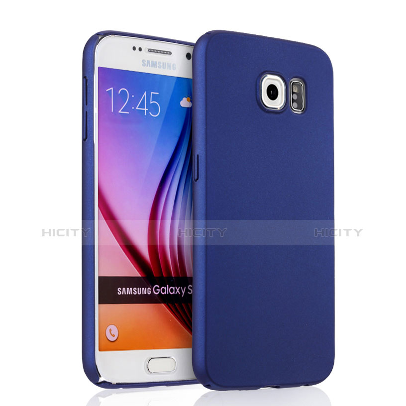 Custodia Plastica Rigida Opaca per Samsung Galaxy S6 SM-G920 Blu