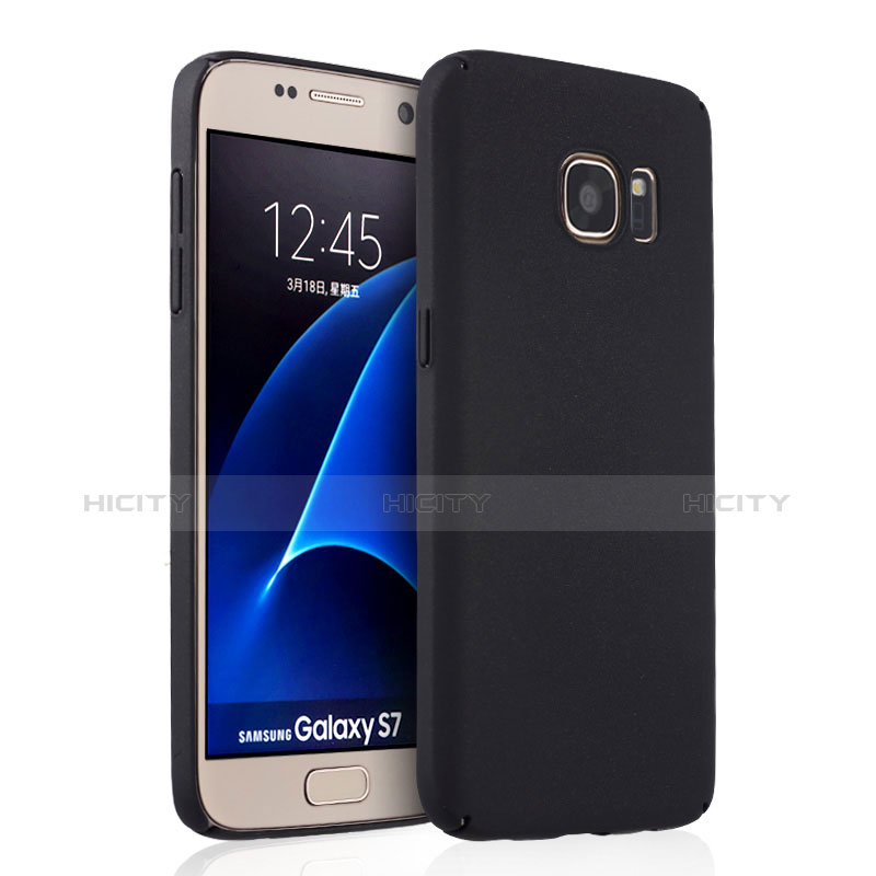 Custodia Plastica Rigida Opaca per Samsung Galaxy S7 G930F G930FD Nero