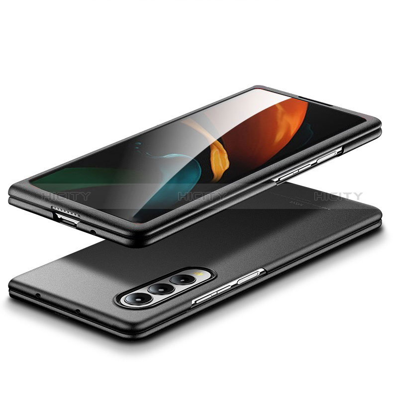 Custodia Plastica Rigida Opaca per Samsung Galaxy Z Fold3 5G Nero