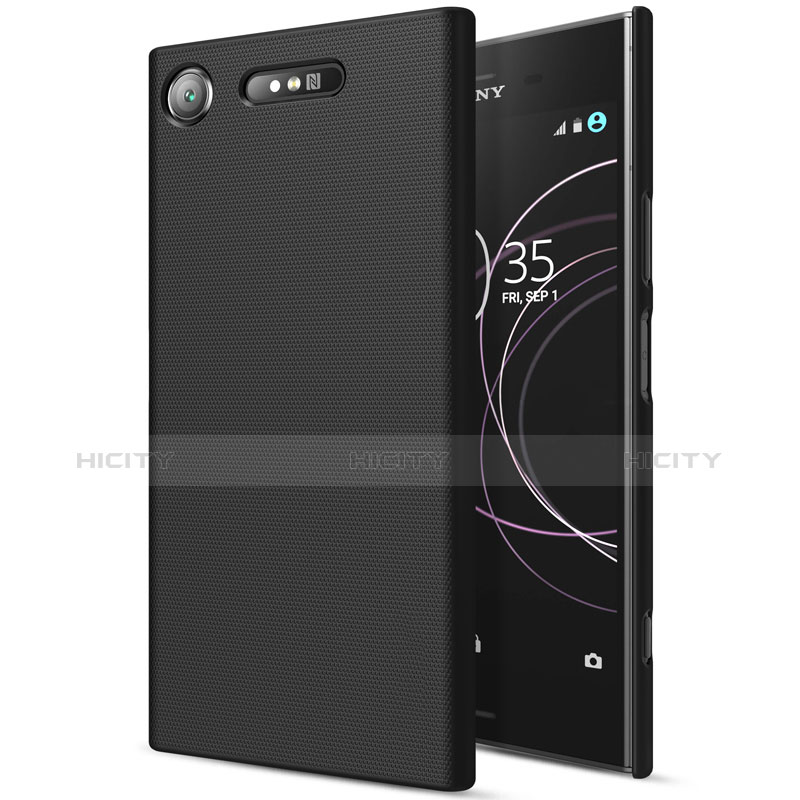 Custodia Plastica Rigida Opaca per Sony Xperia XZ1 Nero