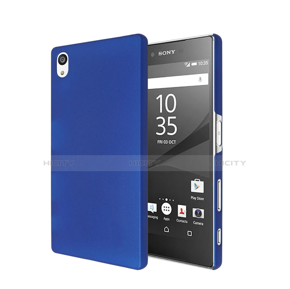 Custodia Plastica Rigida Opaca per Sony Xperia Z5 Blu