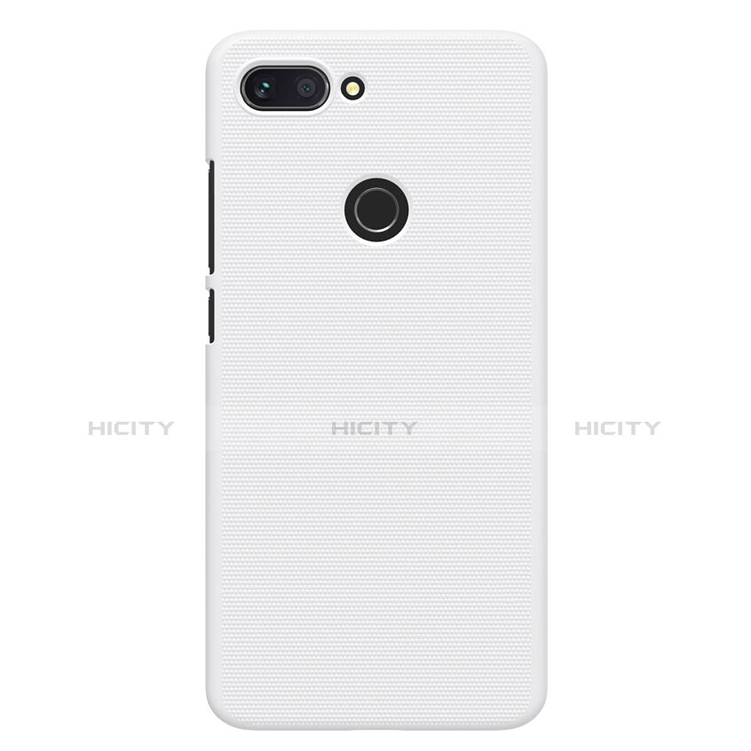 Custodia Plastica Rigida Opaca per Xiaomi Mi 8 Lite Bianco